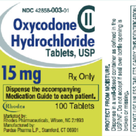 Buy Oxycodone 15mg Pills Online - Medic Pharma